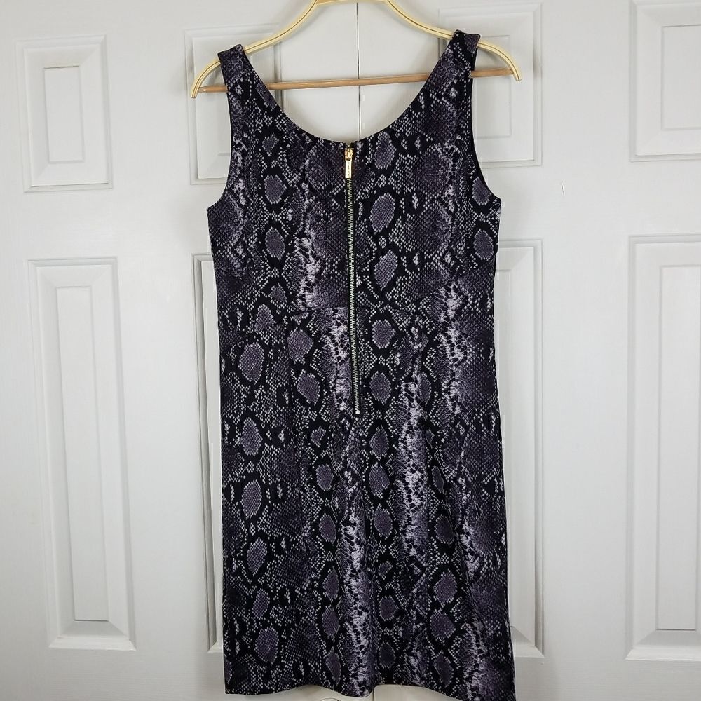 Michael Kors Stretch Python Printed Sheath Dress - image 4